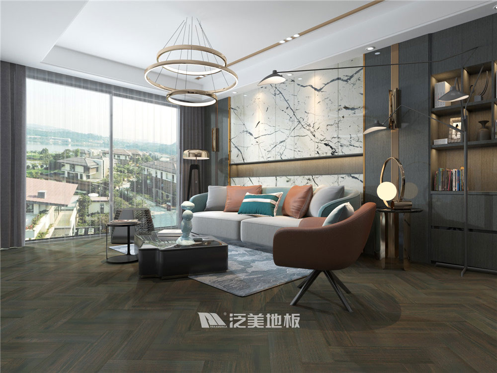 落腺豆TL7人字拼地板