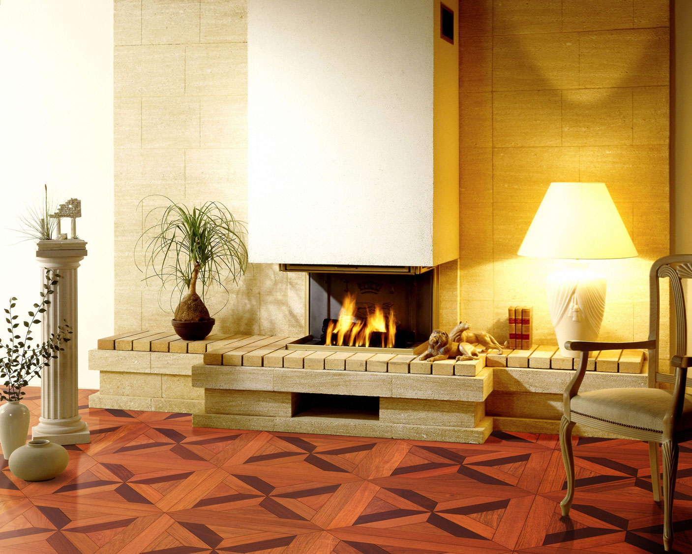 實(shí)木拼花地板-A006B-JS6-60060018D