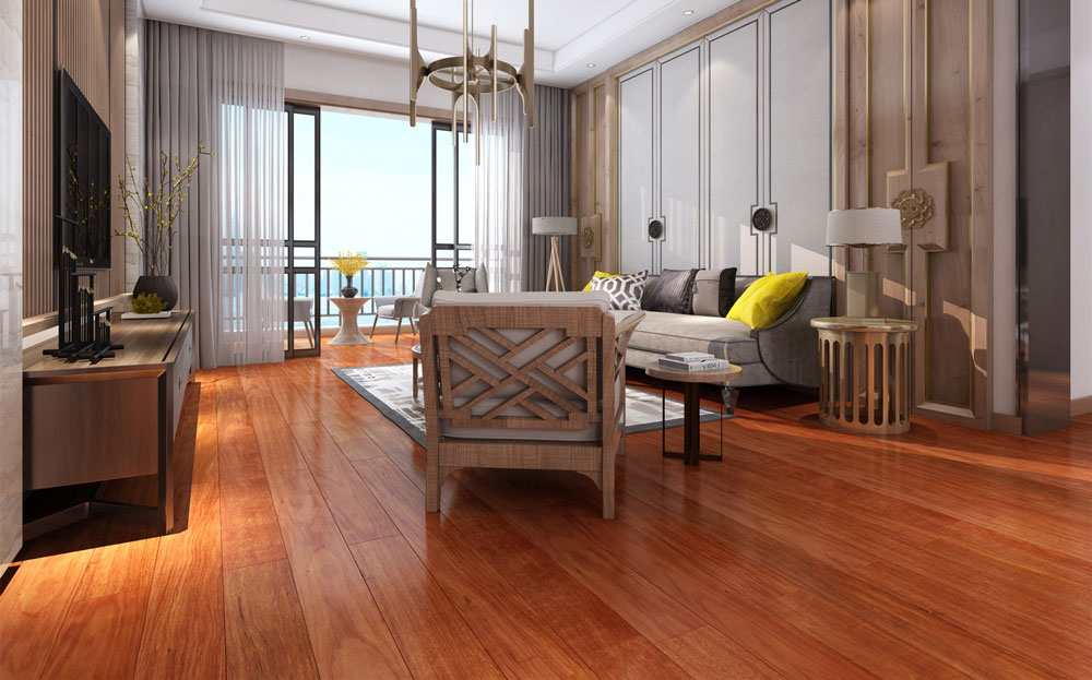 實木地暖地板-象耳豆SR8