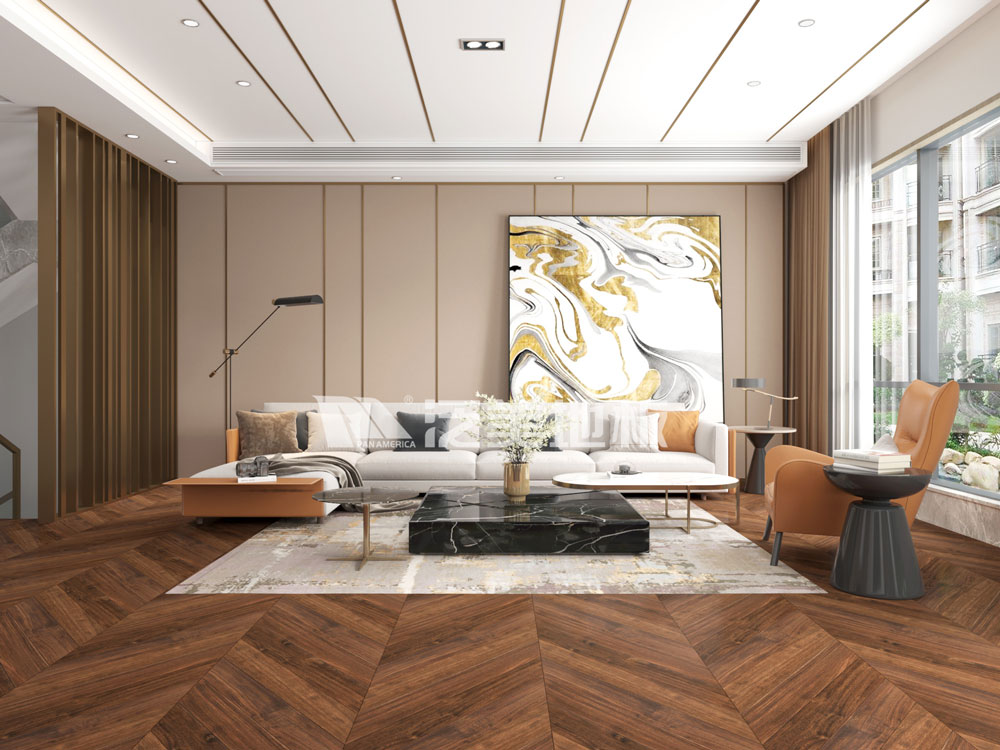 鮑迪豆S5魚骨拼地板